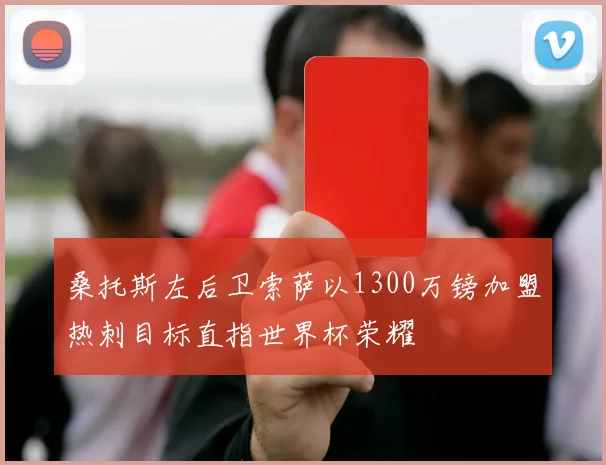 桑托斯左后卫索萨以1300万镑加盟热刺目标直指世界杯荣耀